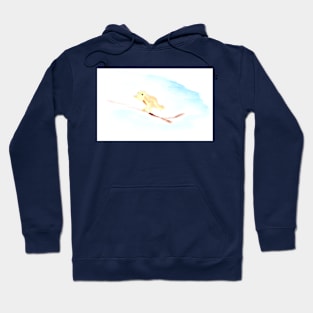 Bird, birds, animal, watercolor, art, illustration, artwork, animals, spring, summer, drawing Hoodie